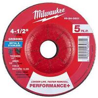GRND WHL P-MTL TYP27 4.5X7/8IN