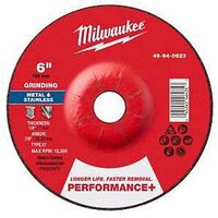 GRIND WHL P-MTL TYPE27 6X7/8IN