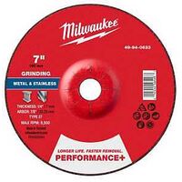 GRIND WHL P-MTL TYPE27 7X7/8IN