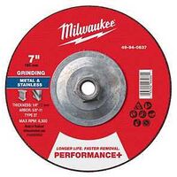 GRIND WHL P-MTL TYPE27 7X5/8IN