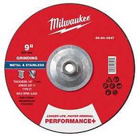 GRIND WHL P-MTL TYPE27 9X5/8IN
