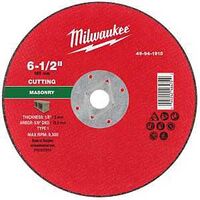 CUT-OFF WHL MSNRY TYP1 6.5X5/8
