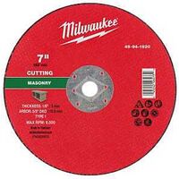 CUT-OFF WHL MSNRY TYP1 7X5/8IN
