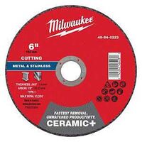CUT-OFF WHL C-MTL TYP1 6X7/8IN