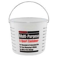 Mix-N-Measure 5166 Ringfree Paint Container With Wire Handle