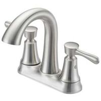 FAUCET LAV 4IN 2HDL LEV BR NIC