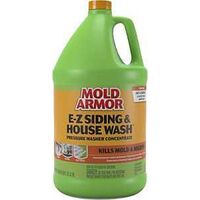 Mold Armor FG581M E-Z Siding and House Wash Pressure Washer Concentrate, Liquid, Mild Bleach, 1 gal