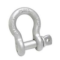 SHACKLE SCRW PIN HT GALV 3/8IN