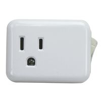 TAP CUBE 1-OUTLET W/ON-OFF SW 