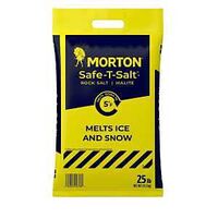 ROCK SALT MELT ICE & SNOW 25LB