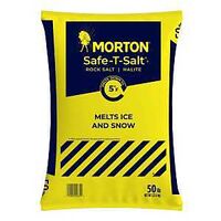 ROCK SALT MELT ICE & SNOW 50LB