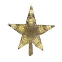 STAR TREE TOPPER WRMWHT 8.66IN