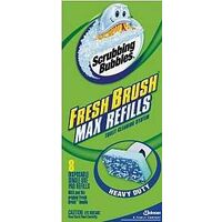 Fresh Brush Scrubbing Bubbles 22148 2-in-1 Brush Refill
