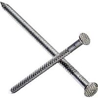 Simpson Strong-Tie S6PTD5 Deck Nail, 6D, 2 in L, 304 Stainless Steel, Bright, Full Round Head, Annular Ring Shank, 5 lb