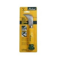 Richard 05511 Long Point Flooring Knife, Chrome Vanadium Steel Blade, Ergonomic Handle, Birchwood Handle