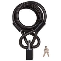 Mintcraft HD-HLL305LP-3L Cable Lock with Plastic Anti Scratch Cover