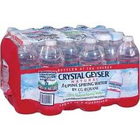 Crystal Geyser Alpine Spring 24514-7 Bottled Water