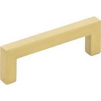 BAR PULL BRUSHED GOLD 3-3/8IN 