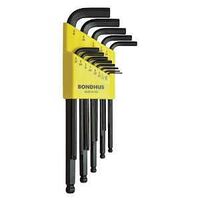 HEX L-KEY SET BALL 0.05-3/8IN 