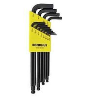 HEX L-KEY SET BALL 0.05-5/16IN