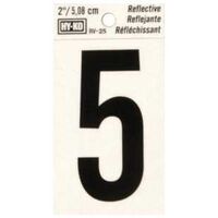 Hy-Ko RV Reflective Weather Resistant House Number