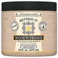 WOOD PRIMER LIGHT WOOD 16OZ   