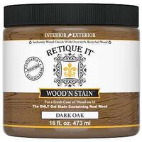 WOOD STAIN GEL DARK OAK 16OZ  