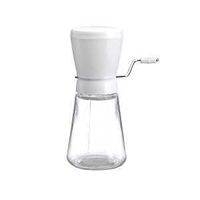 NUT MILL GLASS BASE WHITE 12OZ