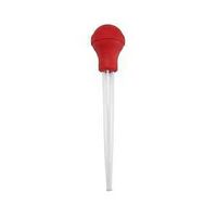 BASTER PLASTIC RED/CLEAR 11IN - Case of 3