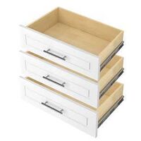 Easy Track Deluxe 680174-WH Drawer Set, Wood, White
