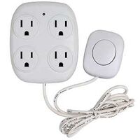 TAP INDOOR 4-OUTLET W/REMOTE  