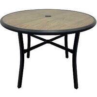 DINING TABLE METAL TP 40IN RND