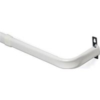 CURTAIN ROD 48-86 3IN CL SNGL 