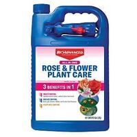 BioAdvanced 820157E All-In-One Rose and Flower Care Concentrate, Spray Application, 1 gal Bottle