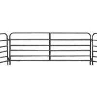 Behlen Country 44121167 Utility Corral Panel, 20 Gauge, Steel, Gray, Powder-Coated