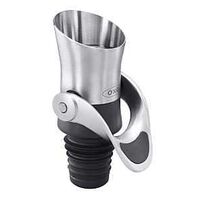 Oxo 11136400 Wine Stopper and Pourer, Stainless Steel