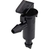 FLAG DRIPPER BLK 1GPH 1/4X1/2 