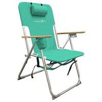 CHAIR BEACH FLDNG HIGH WT CAP 