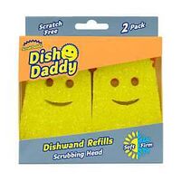 DISH BRUSH REFILL NON-SCRATCH 