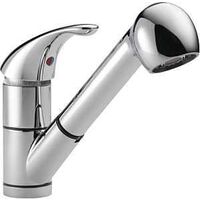 KITCHEN FAUCET PULL-OT 1H CHRM