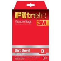 Filtrete Dirt Devil 65701A-6 Type D Vacuum Cleaner Bag