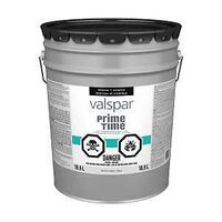 Valspar Prime Time 029.1061010.008 Interior/Exterior Multi-Purpose Primer Sealer, White, 5 gal