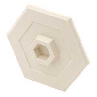 Prime-Line U 9140 Hexagon Wall Protector 5 in W