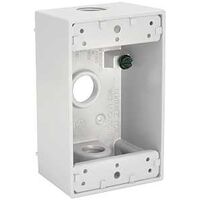BOX OUTLET AL 2-3/4X4-1/2X2IN 