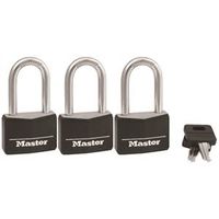 Master Lock 141TRILF Large Shackle Padlock