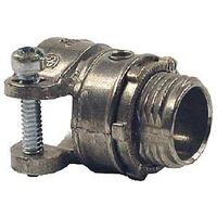 Tradeselect SQ038 Squeeze Connector, 3/8 in Screw, Zinc