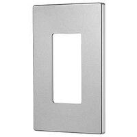 WALLPLATE 1G DECO POLY MID SG 
