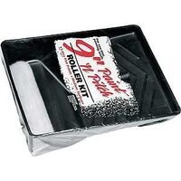 Wooster R965-9 Paint-N-Pitch Paint Roller And Tray Sets