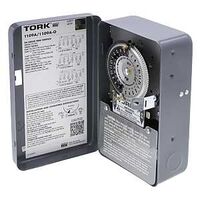 Tork 1100 Series 1109A Timer Switch, 40 A, 24 hr Time Setting