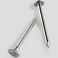 Simpson Strong-Tie S210ARN1 Roofing Nail, 2D Penny, 1 in L, Full Round Head, 10 ga Gauge, Stainless Steel